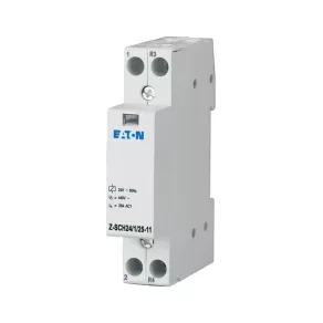   Contactor de instalare Eaton, 1 contact NO + 1 contact NC, 25 A (AC1), 24 V c.a., z-sch24/1/25-11-193888