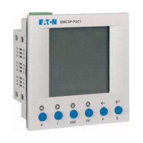   Contor multifuncțional Eaton, tripolar, modb, X/5A, montat pe panou, mediu, emchárom tripolar-p2c1-emchárom tripolar-p2c1