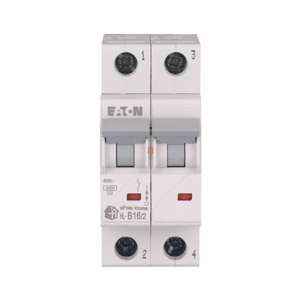 Disjunctor miniatural 2P B 16A 4,5kA HL-B16/2 (194761)