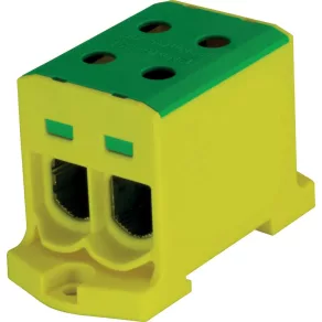   Bloc terminal Eaton, 2 poli, 95 mm², cupru/aluminiu, verde/galben, bpz-kc-2/95pe-alu-195348