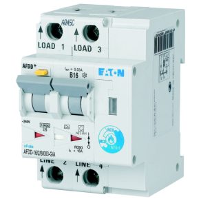   Dispozitiv combinat de protecție împotriva defectelor de arc Eaton afdd+ (3 în 1) „g/a”, afdd-16/2/b/003-g/a-mb-300168
