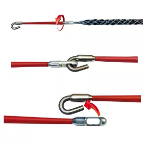   Runpo Z 4-6 ciorap de tragere a cablurilor cu cap rotativ 202720  lungime țesătură 280 mm