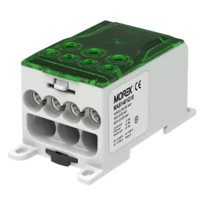   Bloc de distribuție Morek OJL 400A verde 1xAl/Cu95-240 - 4xCu35/3xCu50 MAB1401G10