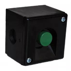 BKV-1-MT nyomógomb zöld 04261