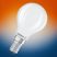 Osram E14 LED glob mic