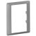Cadru Legrand Valena Life în culoarea aluminiului